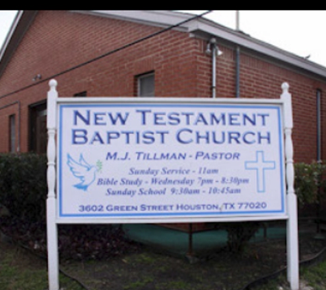 New Testament Baptist Church - Houston, TX