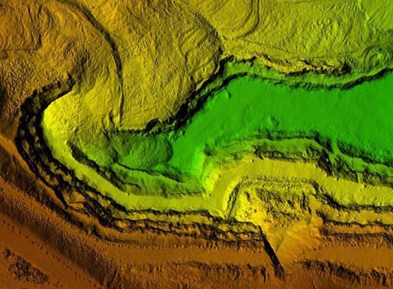 Cornerstone Surveying - Springdale, AR. elevation map