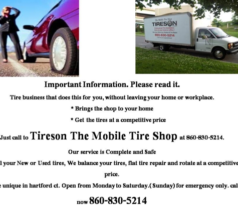 Tireson, LLC - Hartford, CT