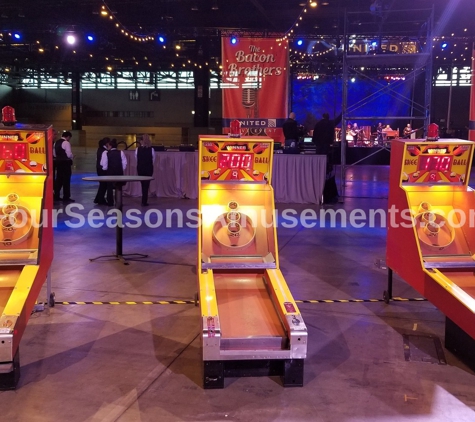 Four Seasons Amusements - Addison, IL. Skee Ball Rentals in Chicago IL and Surrounding Suburbs