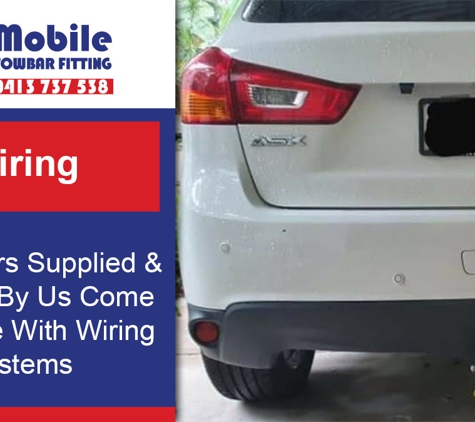 Mobile Towbar Fitting - Burpengary East, QLD. Wiring