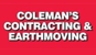 Coleman's Contracting & Earthmoving Logo