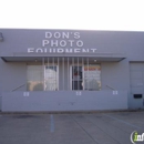 Don's Photo Equipment - Photographic Equipment & Supplies