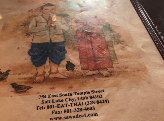 Sawadee (Utah) Thai Restaurant - Salt Lake City, UT