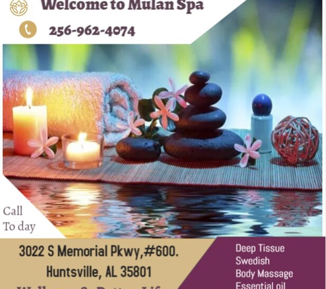 Mulan Spa - Huntsville, AL