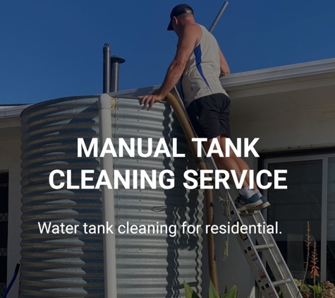 The Watertank Cleaning Company SA - Lower Inman Valley, SA. Manual Tank Cleaning Service