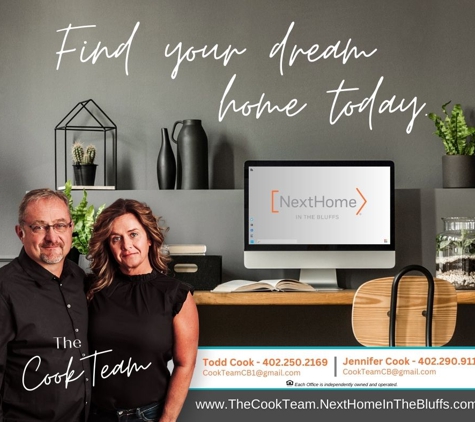 Todd and Jennifer Cook, Realtors the Cook Team Nexthome in the Bluffs - Council Bluffs, IA