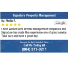 Signature Properties