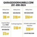 Garage Door Humble CO. - Garage Doors & Openers