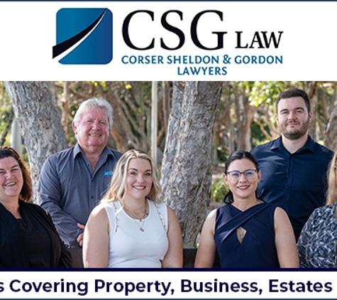 CSG Law Hervey Bay. Services Covering Property, Business, Estates & Injury