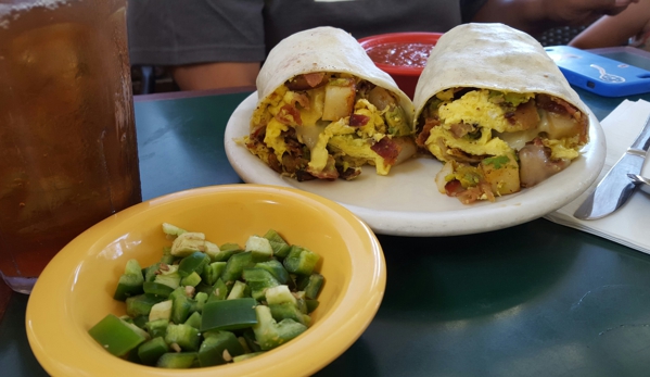 Egg Plantation - Newhall, CA. Stuffed breakfast burrito