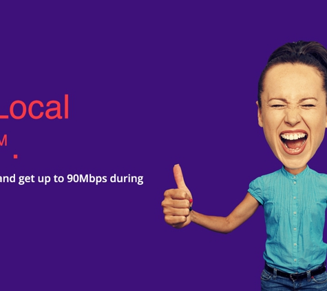 Swoop Broadband. Talk To Locals And Get Up To 90 Mbps During Busy Periods