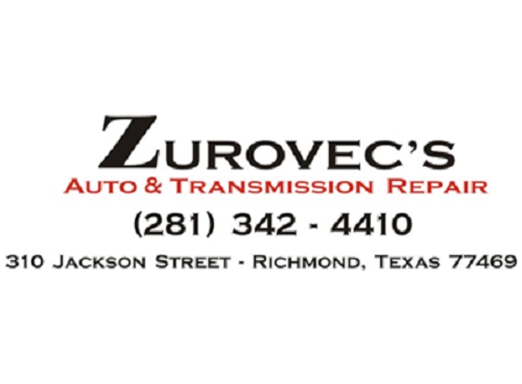 Zurovec's Auto & Transmission Repair - Richmond, TX