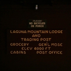 Laguna Mountain Lodge