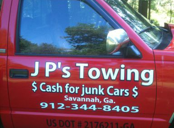 JP'S Towing Cash for Junk Cars - Savannah, GA