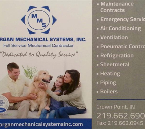 Morgan Mechanical Systems, Inc. - Crown Point, IN