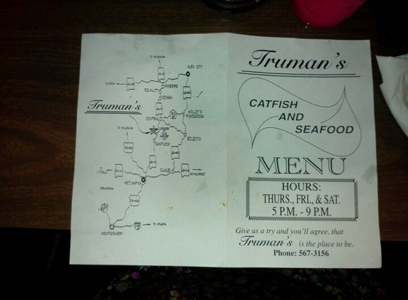 Truman's Seafood & Catfish - Wetumpka, AL