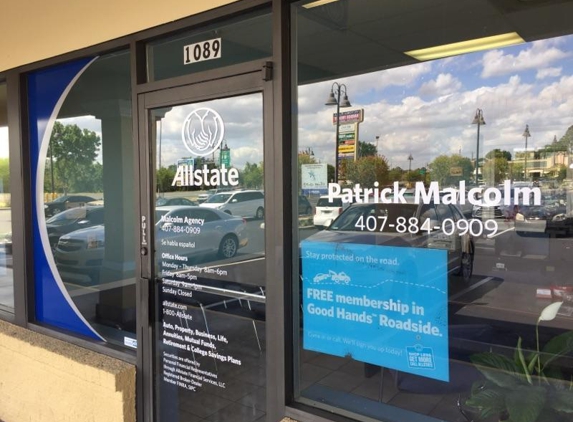 Allstate Insurance: Patrick Malcolm - Apopka, FL