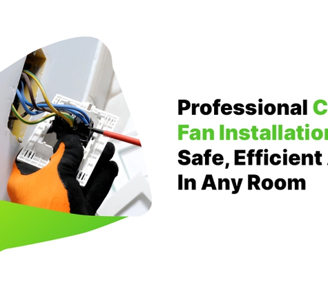 Amber Pro Electrical Solutions - Hallam, VIC. Professional Ceiling Fan Installation For Safe, Efficient Airflow In Any Room