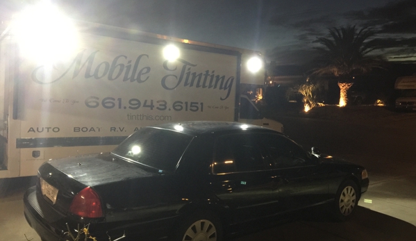 Mobile tinting - Lancaster, CA