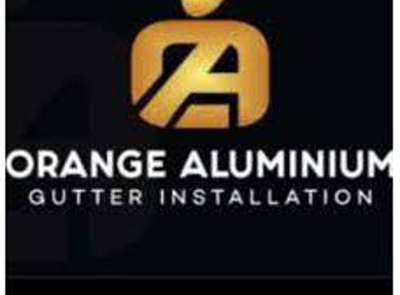 Orange Aluminum Seamless Gutter