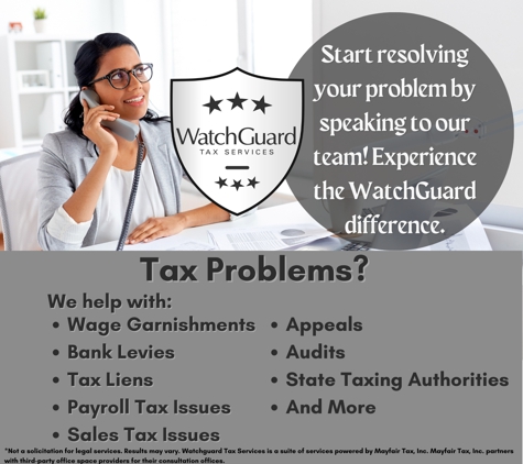 WatchGuard Tax Services