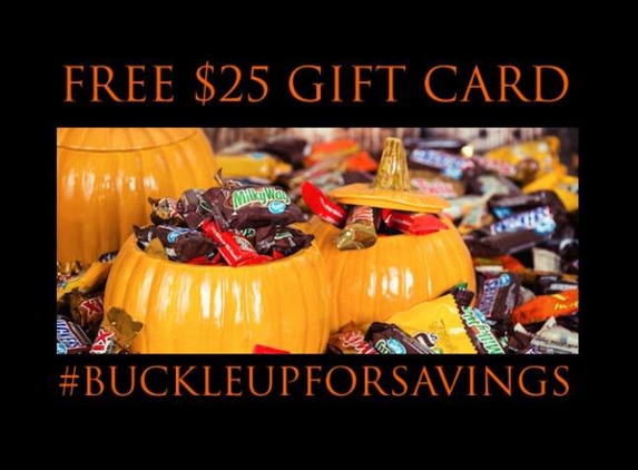 All American Auto & Truck Parts - Fresno, CA. It's that spooky time of year again, and we're giving away free money to celebrate! So COMMENT your favorite Halloween candy and take advantage of our weekly giveaway for a chance to WIN a $25 VISA GIFT CARD. One random lucky winner will be chosen on October 10th. Don't forget to LIKE and FOLLOW our page and look for more of our weekly giveaways, Happy Halloween! #buckleupforsavings