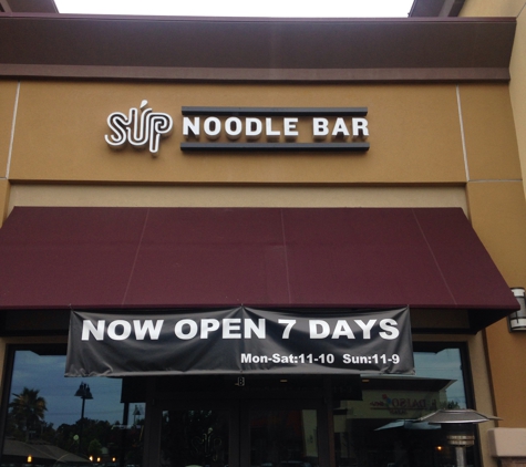 SÃºp Noodle Bar - Buena Park - Buena Park, CA. Front of restaurant