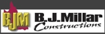 B.J. Millar Constructions Logo