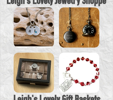 Leigh's Lovely Gift Baskets - Pittsburgh, PA. Jewelry gifts for men and women. Visit Leigh's Lovely Jewelry Shoppe Page on my website.