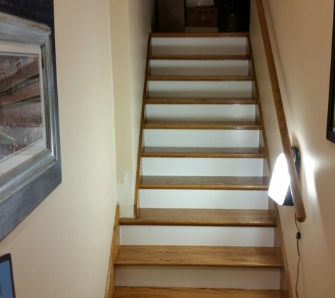 Paul's Flooring Installation - White House, TN. Want oak treads on those worn out steps with carpet just call Paul
