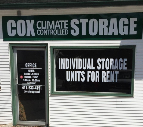 Cox Climate Controlled Storage - Springfield, MO
