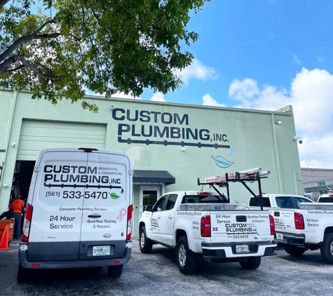 Custom Plumbing Inc - West Palm Beach, FL