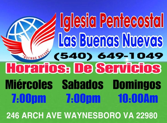 Iglesia Pentecostal Buenas Nuevas - Waynesboro, VA