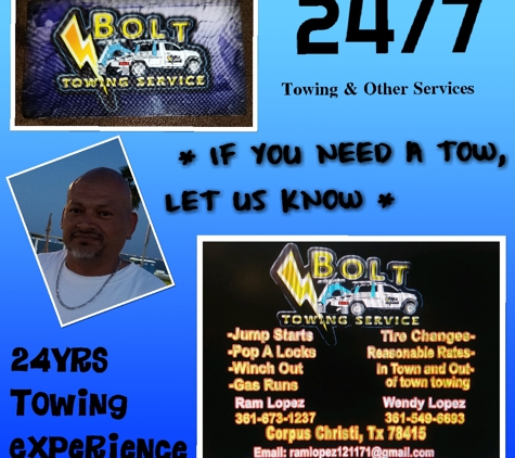 BOLT Towing Service - Corpus Christi, TX