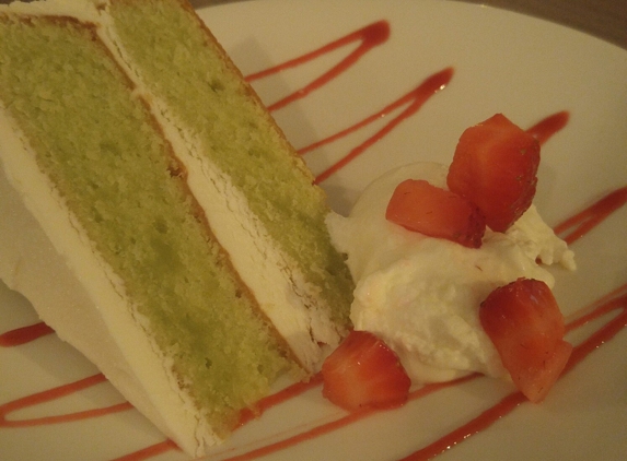 Steamers - Southern Shores, NC. One of the desserts of the day was key lime cake. It was a heavier cake than I expected, and had been refrigerated.