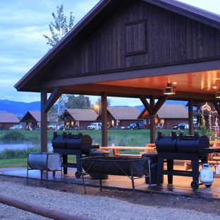 Anglers Lodge - Hamilton, MT. The Pavilion Is Always a Good Time!