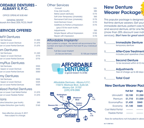 Affordable Dentures & Implants - Albany, GA