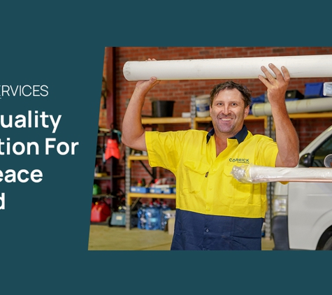 Carrick Plumbing & Roofing - Port Macquarie, NSW. High-Quality Protection For Your Peace Of Mind