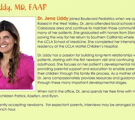 Dr. Jena K Liddy, MD - Encino, CA