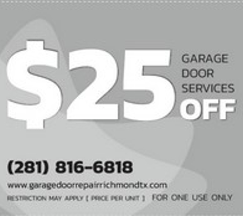 Garage Door Repair Richmond TX - Richmond, TX