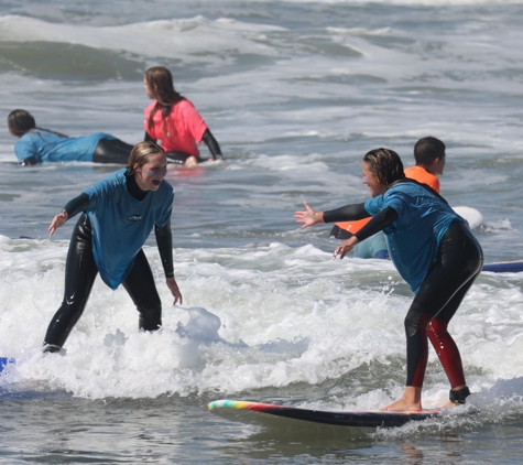 Ventura Makos Surf Camp - Ventura, CA. Having a blast with friends!