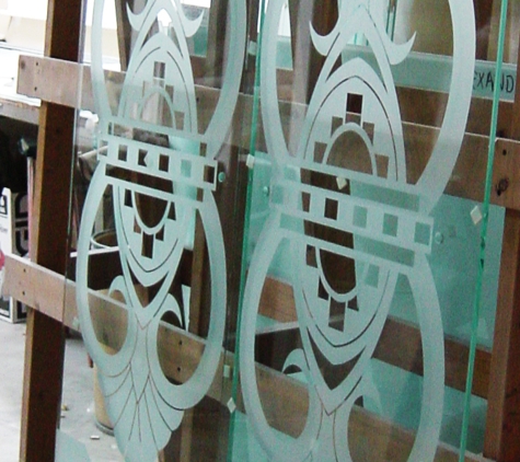 Etched Glass by Able - Pompano Beach, FL. Glass Etching Service