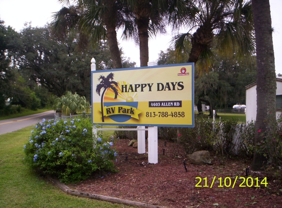 Happy Days Rv Park - Zephyrhills, FL