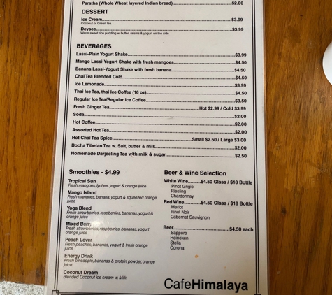 Cafe Himalaya - New York, NY