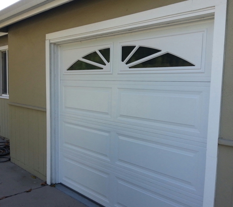 Silicon valley Overhead doors - Sunnyvale, CA. fully insulated steel door.