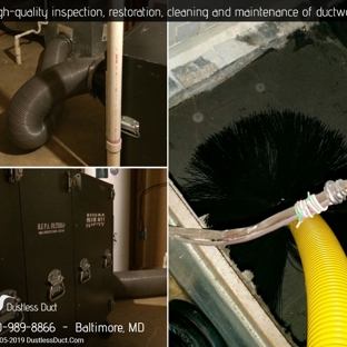 Dustless Duct - Baltimore, MD. Dustless Duct of Baltimore Air Duct Cleaning Equipment