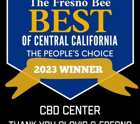 CBD Center CA - Fresno, CA. WINNER! THANK YOU from the bottom of our hearts.