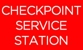 Checkpoint Service Station Logo