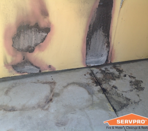 SERVPRO of Mount Clemens / New Baltimore - Chesterfield, MI. Garage Fire 